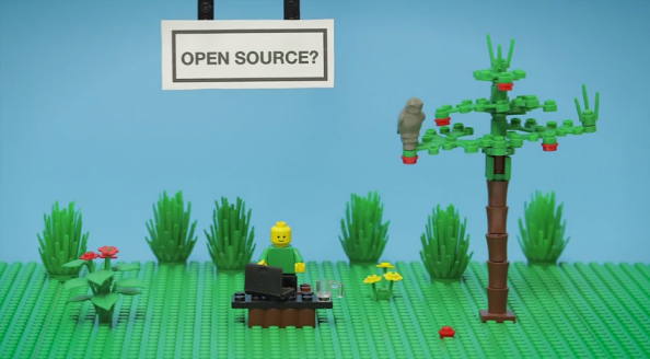 Imagem do vídeo Open Source LEGO